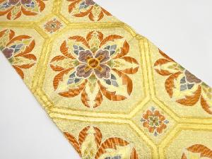 佐賀錦　天平蜀江華文織り出し　袋帯